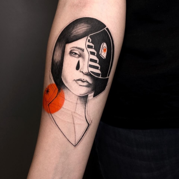 Women's Thoughts - Illustration & Tattoo by Laura De Paolis